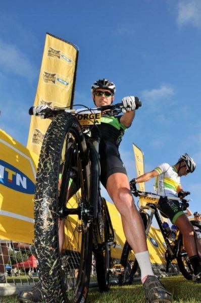 David George (Team 360 life) at the start.