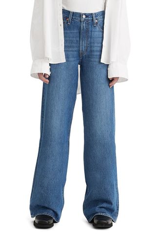 Ribcage High Waist Wide Leg Jeans