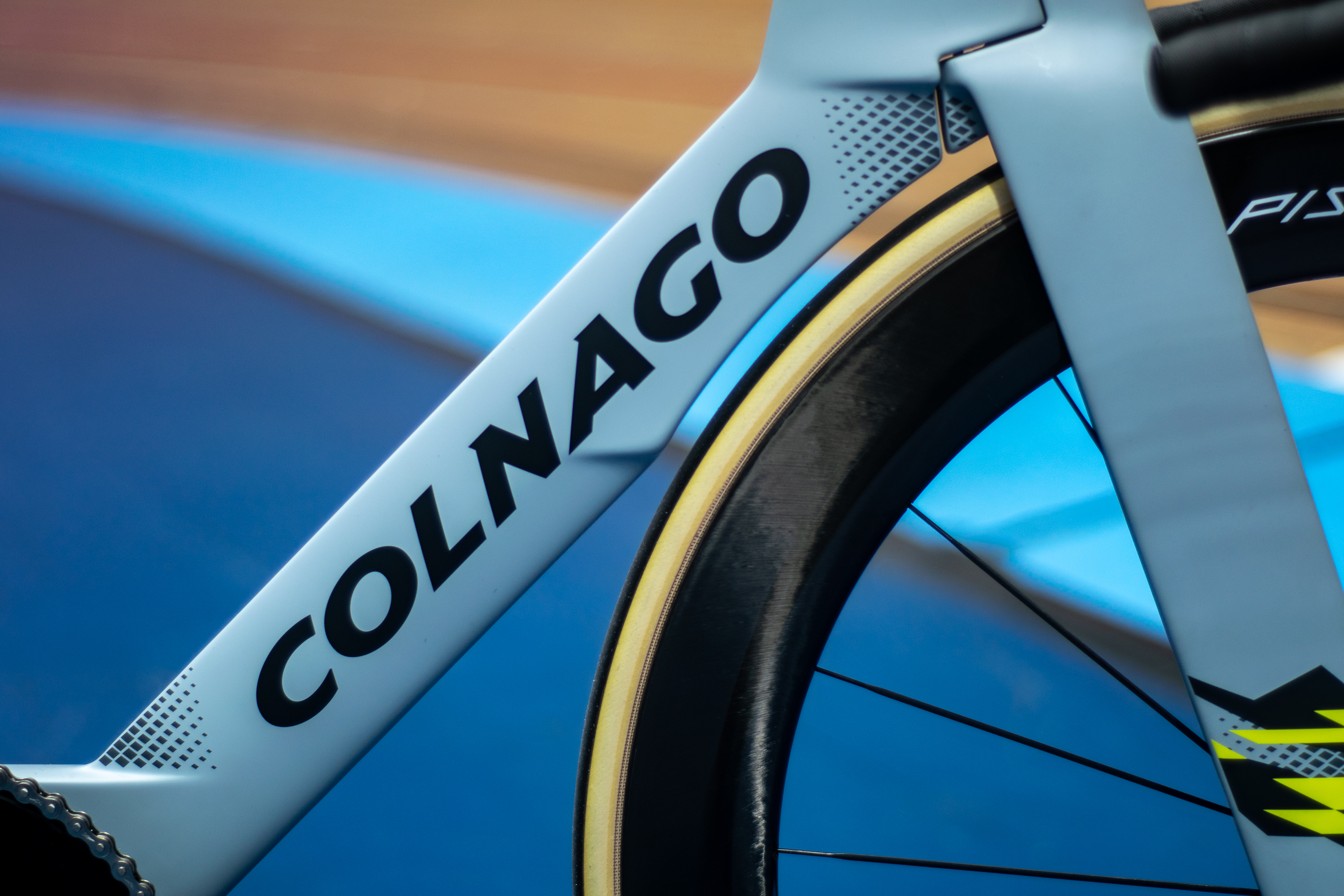 A Colnago T1Rs track bike