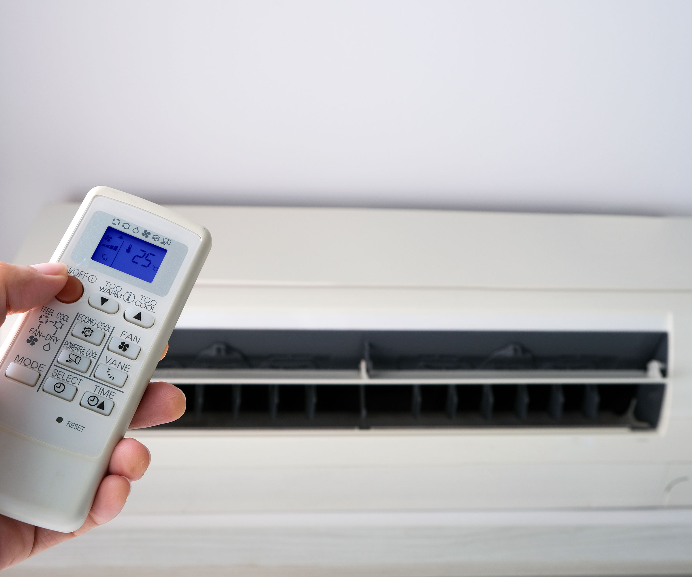 wall-mounted air conditioning unit