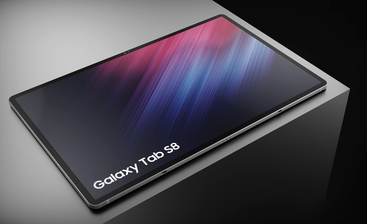 Samsung Galaxy Tab S8 renders