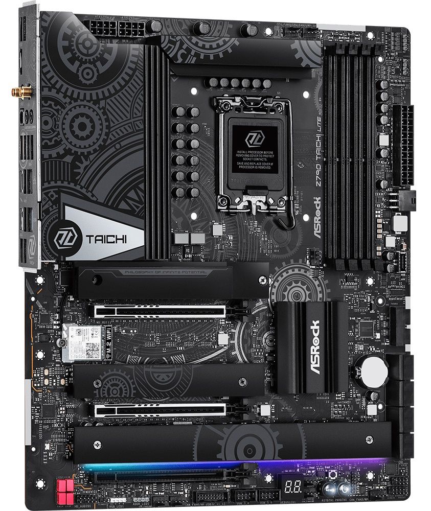 taichi  ASRock Z790 Taichi Lite Review: Flagship Hardware, Mid-Range Price