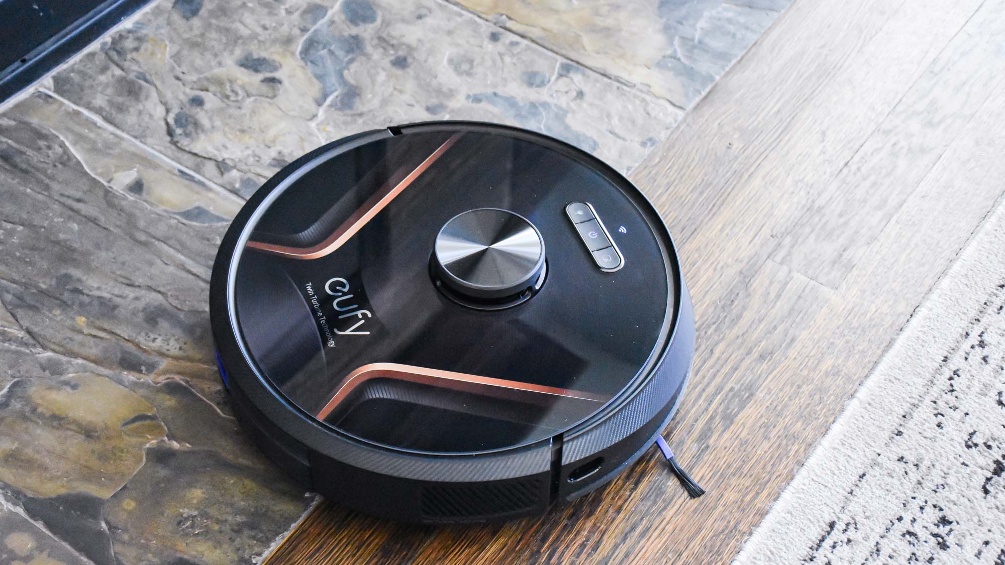 Eufy RoboVac X8 Hybrid in motion