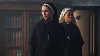 Vera Farmiga and Storm Reid in The Nun 2