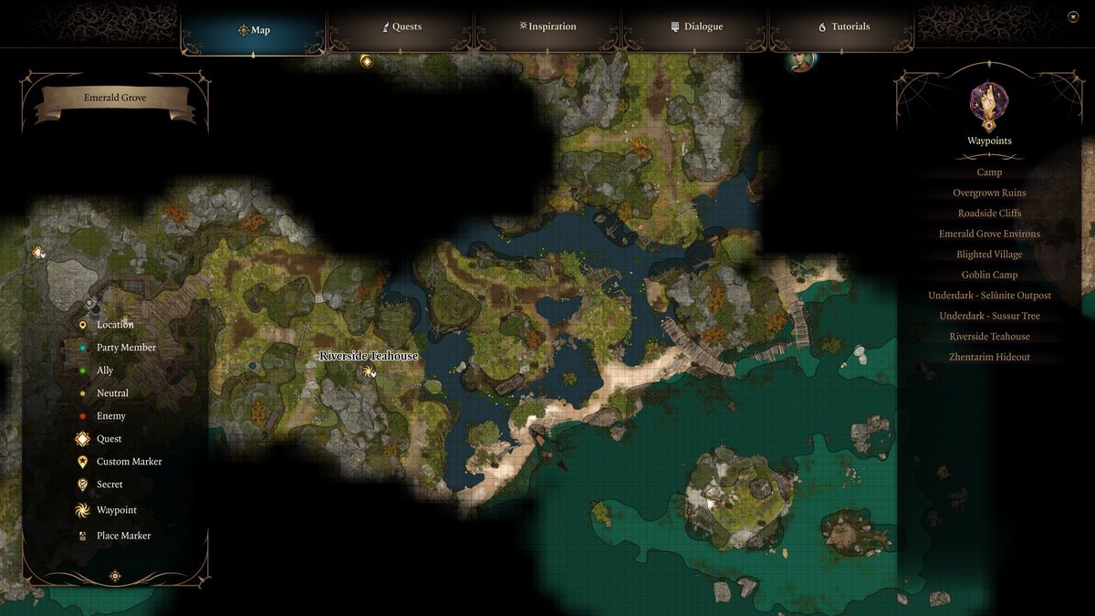 Baldur's Gate 3 Save Mayrina - Riverside Teahouse
