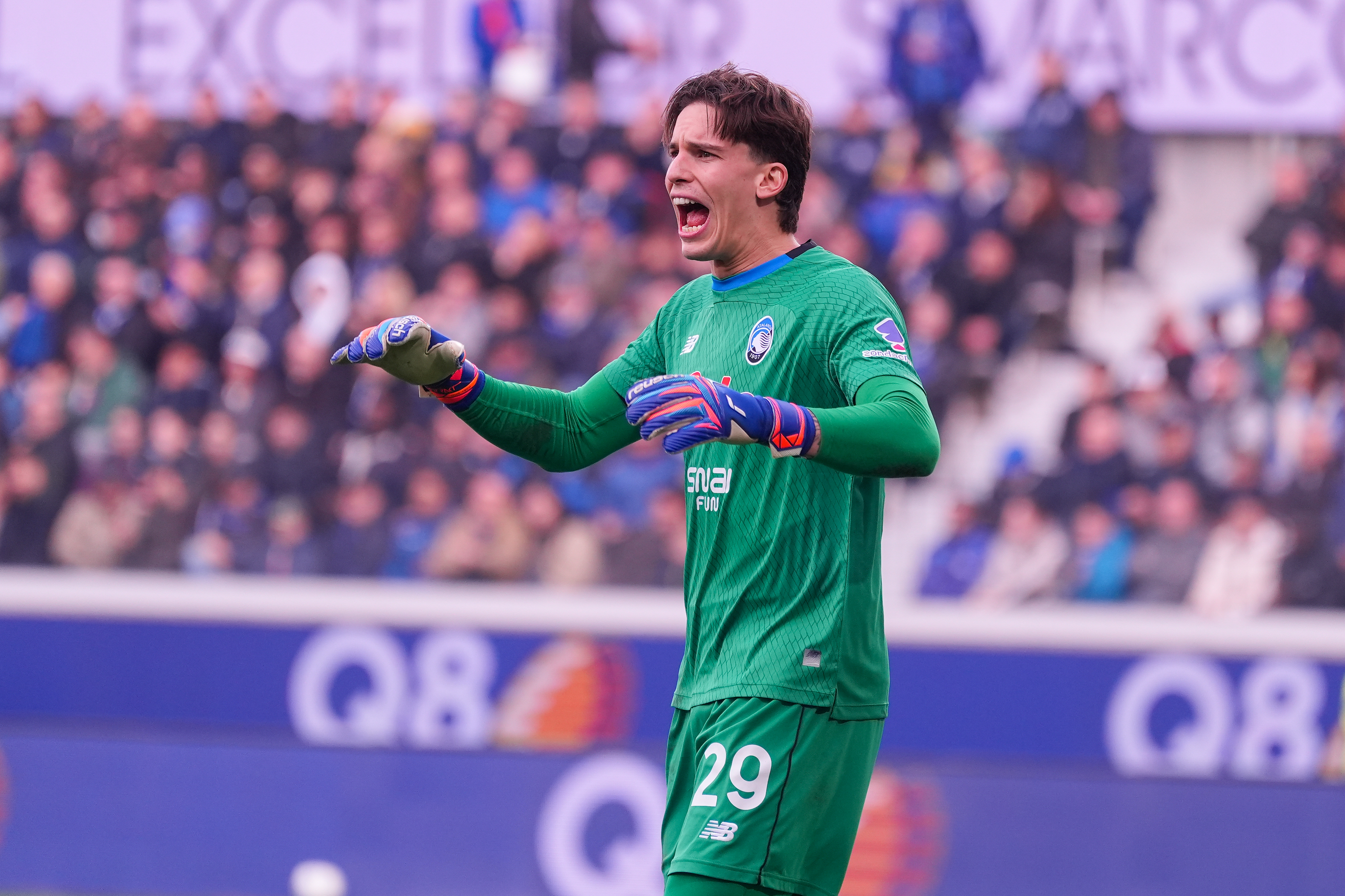 Atalanta goalkeeper Marco Carnesecchi is liked by Arsenal