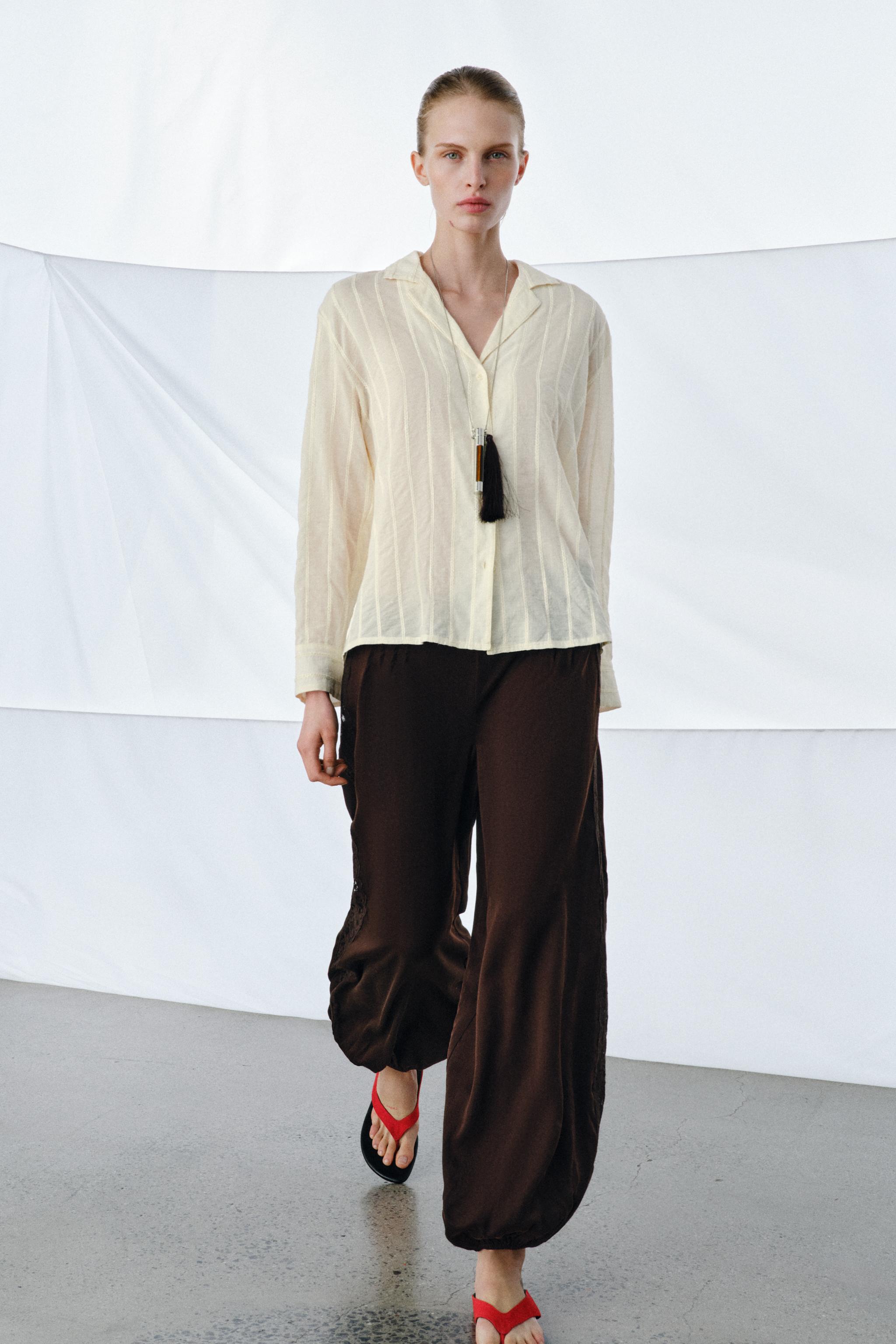 Zw Collection Striped Shirt