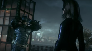 A screenshot of Batman in the Women in Games video