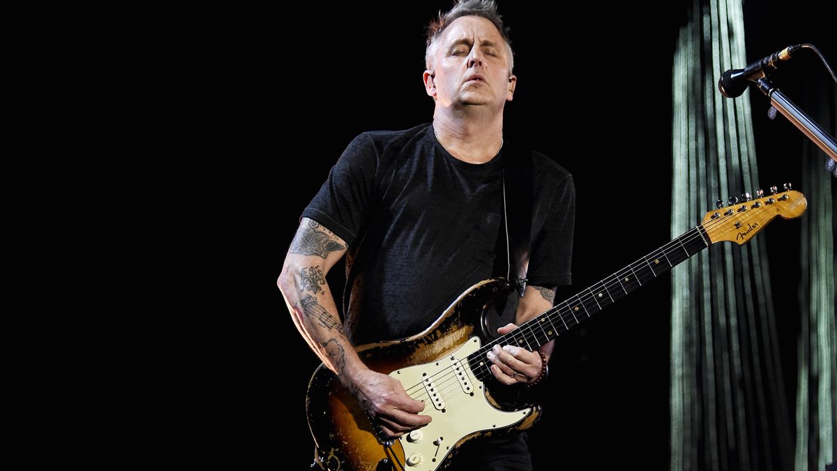 Mike McCready of Temple Of The Dog performs at The Forum on November 14, 2016 in Inglewood, California.