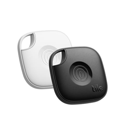 Life360 Tile - Bluetooth Tracker 2-Pack (black/white)