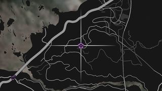 The GTA Online Stash Houses icon on the map