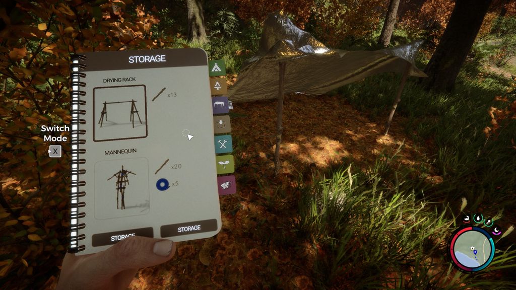 Sons of the Forest drying rack: How to make one | PC Gamer