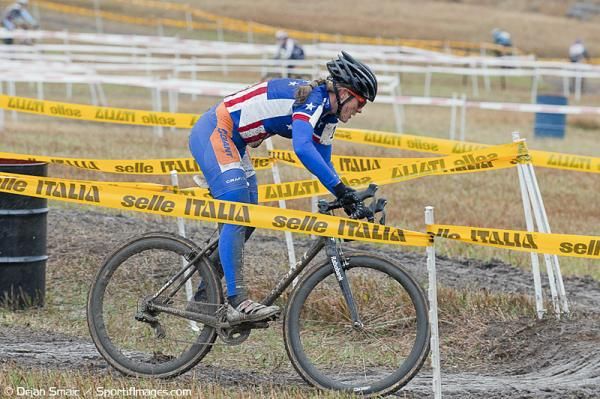 Katie Compton (Rabobank-Giant) made her 'cross season debut in Fort Collins.