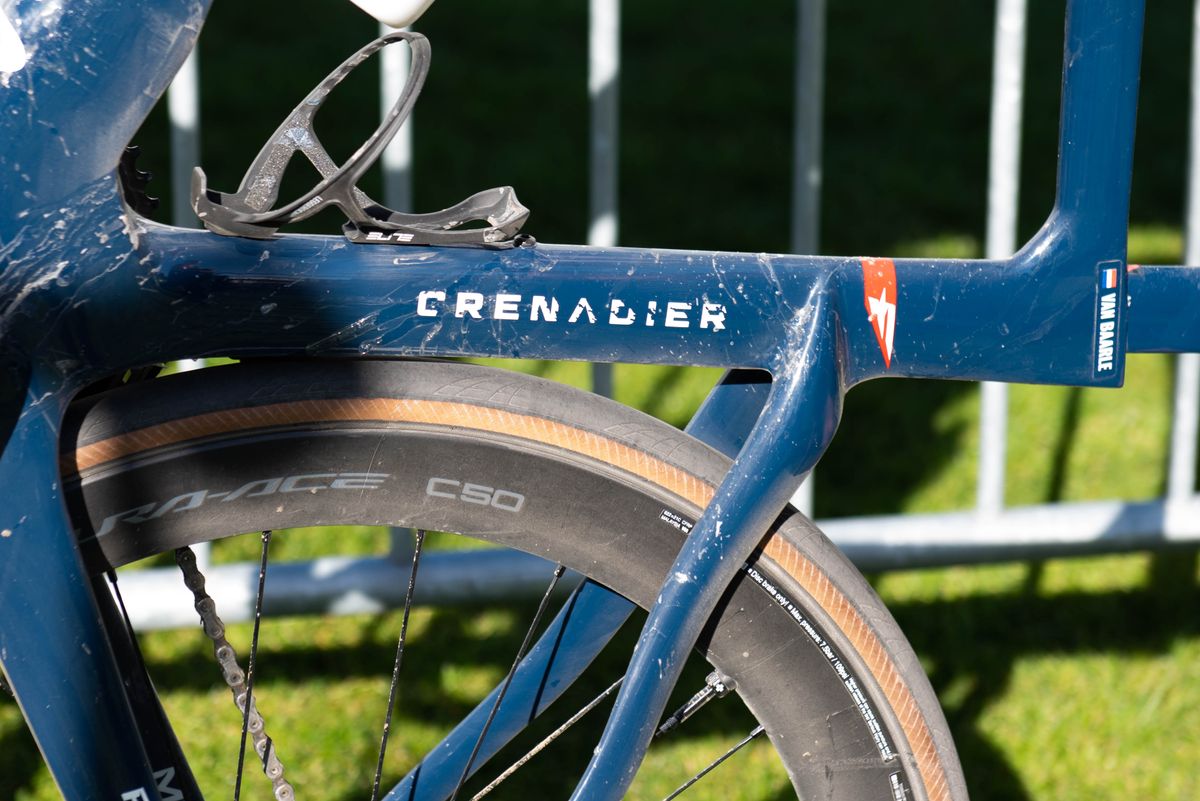 Dylan van Baarle's Roubaix-winning Pinarello F
