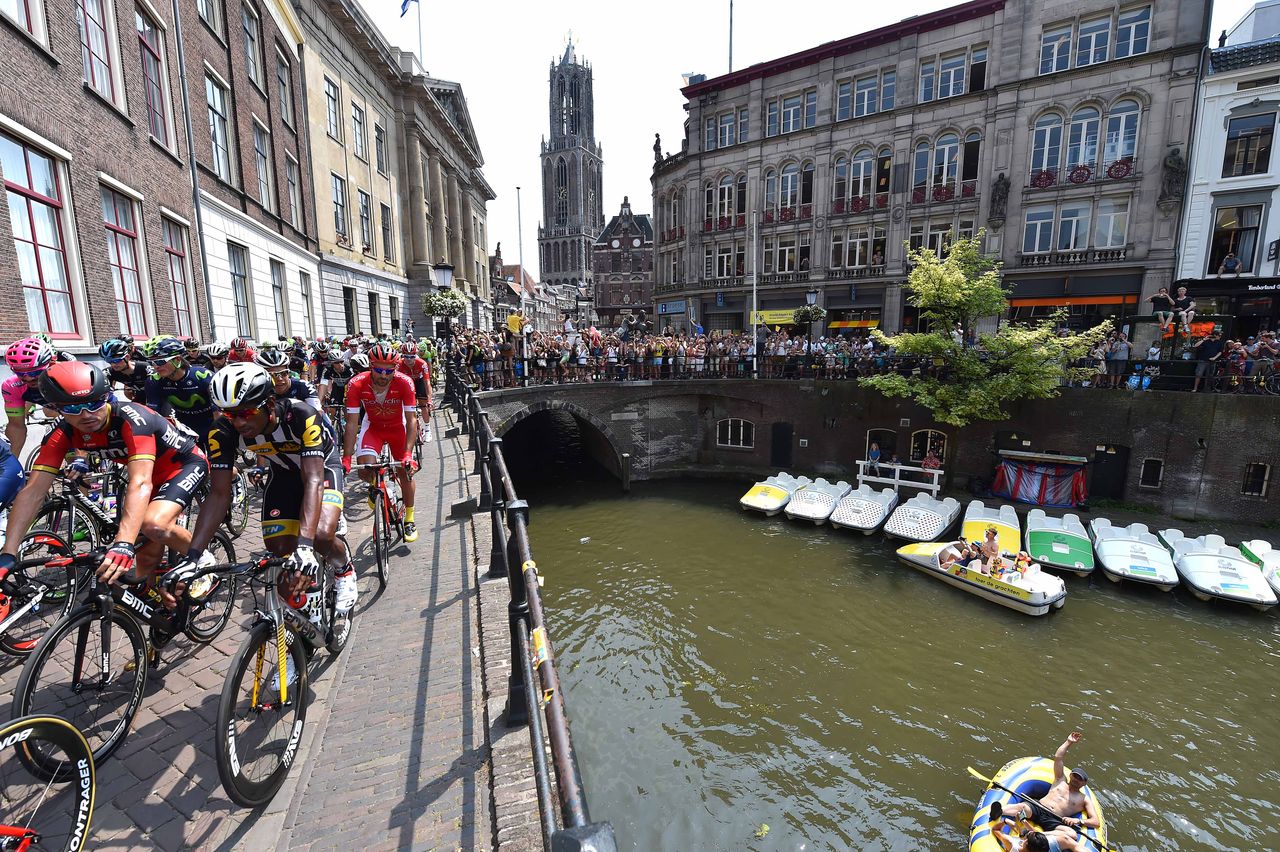 Stage 2 of the Tour de France in Utrecht