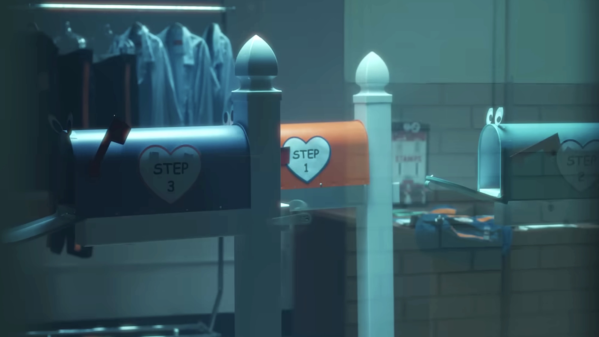 Room with spare mailboxes in Buddy (2026)