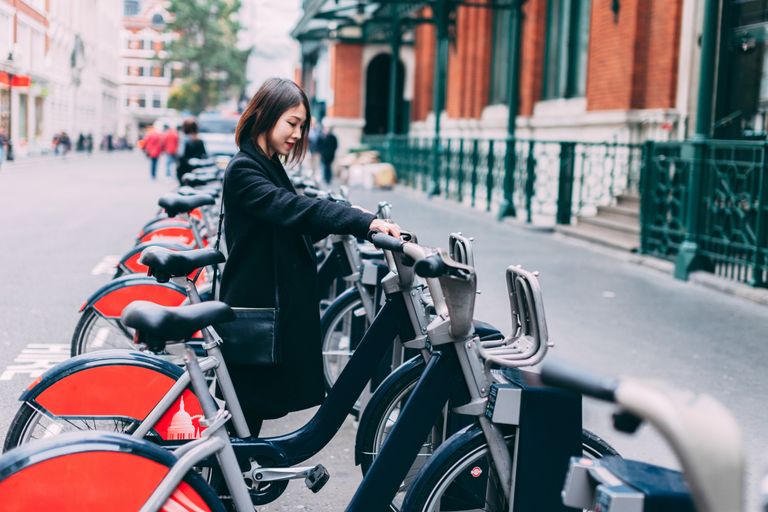 Santander cycles London