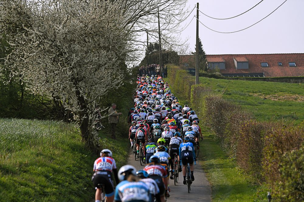 The Gent-Wervelgem peloton