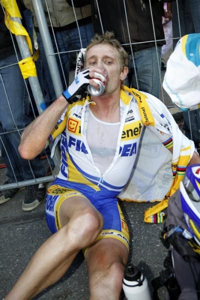 Bart Wellens (Telenet - Fidea) after the finish.