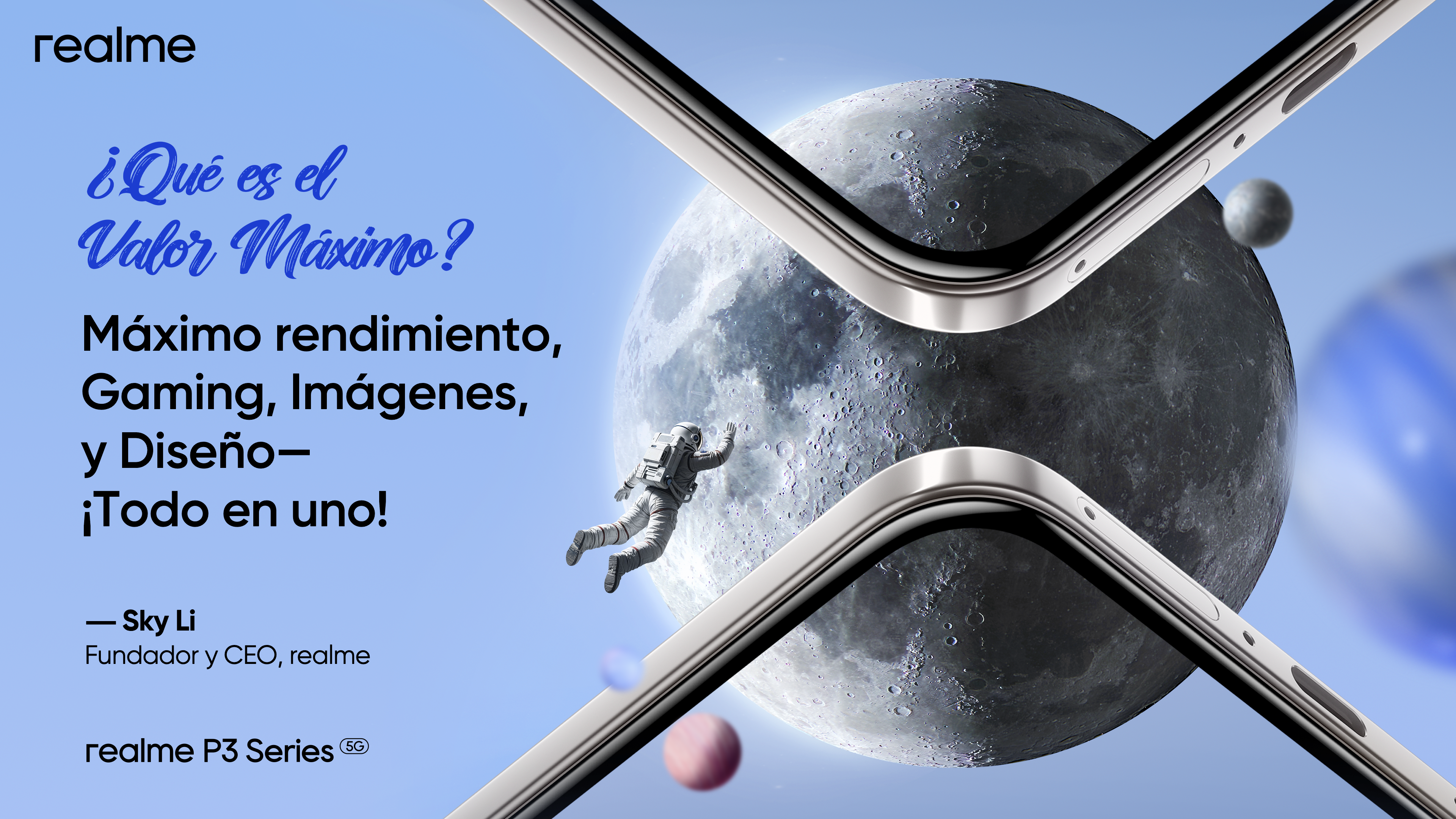 realme lanza la serie P: calidad premium en rendimiento, diseño y cámara accesible para todos.