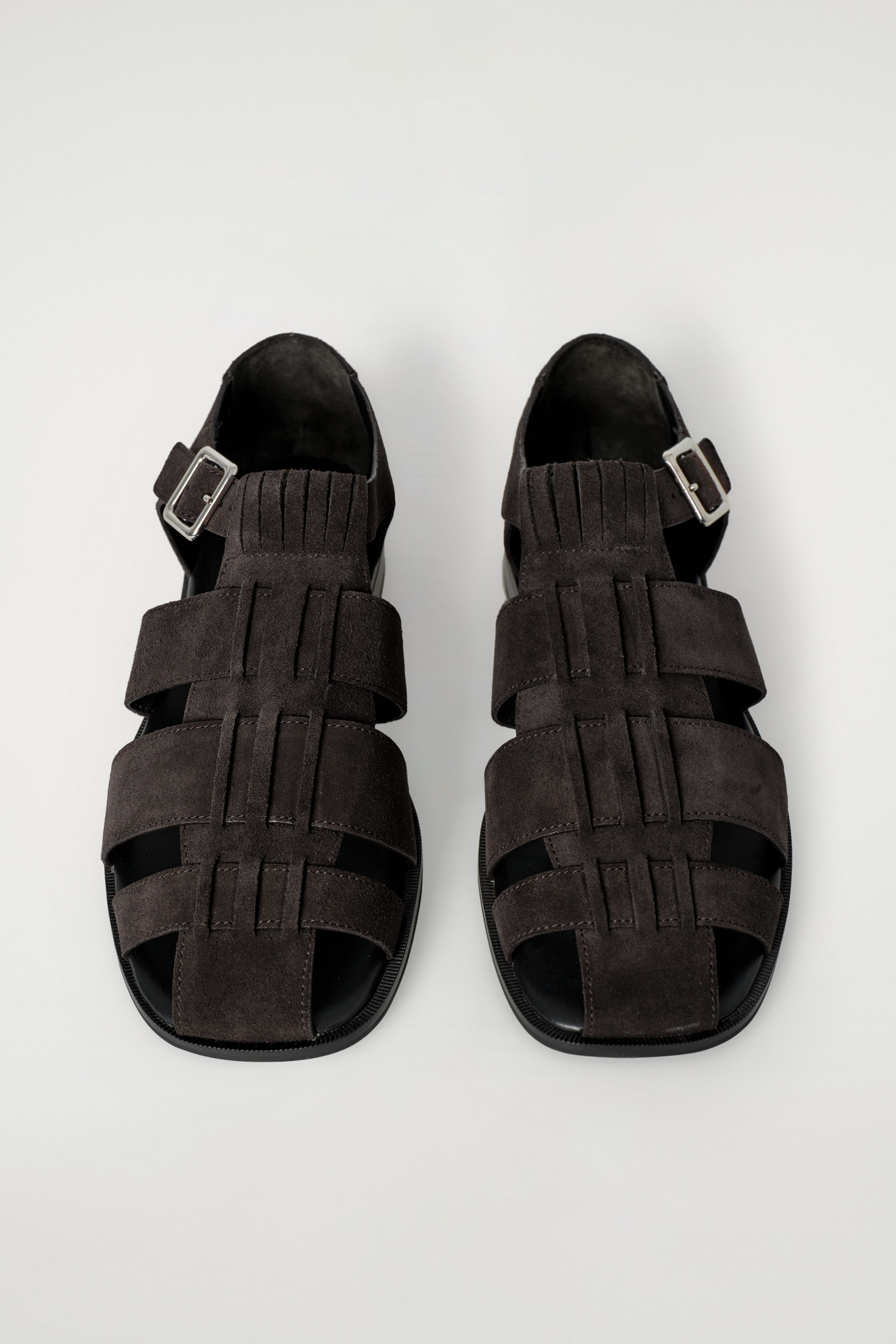 Suede Fisherman Sandals