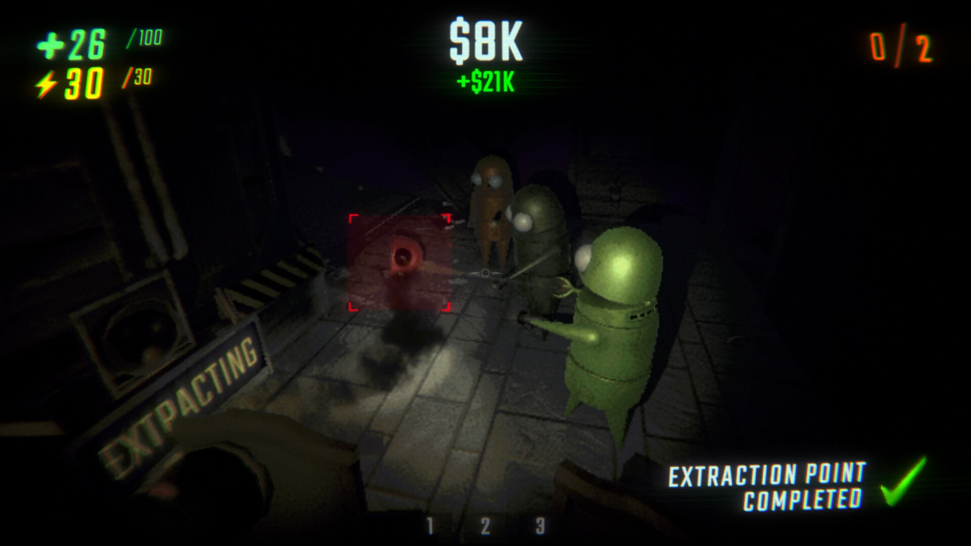Best Steam Autumn Sale games: a screenshot of three friends playing REPO