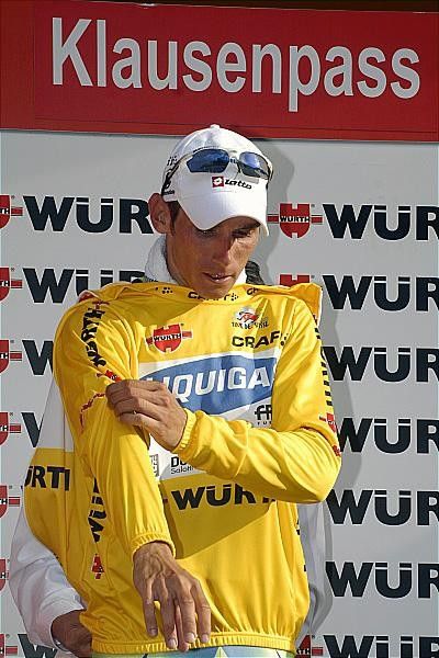 And he earned the yellow jersey, too