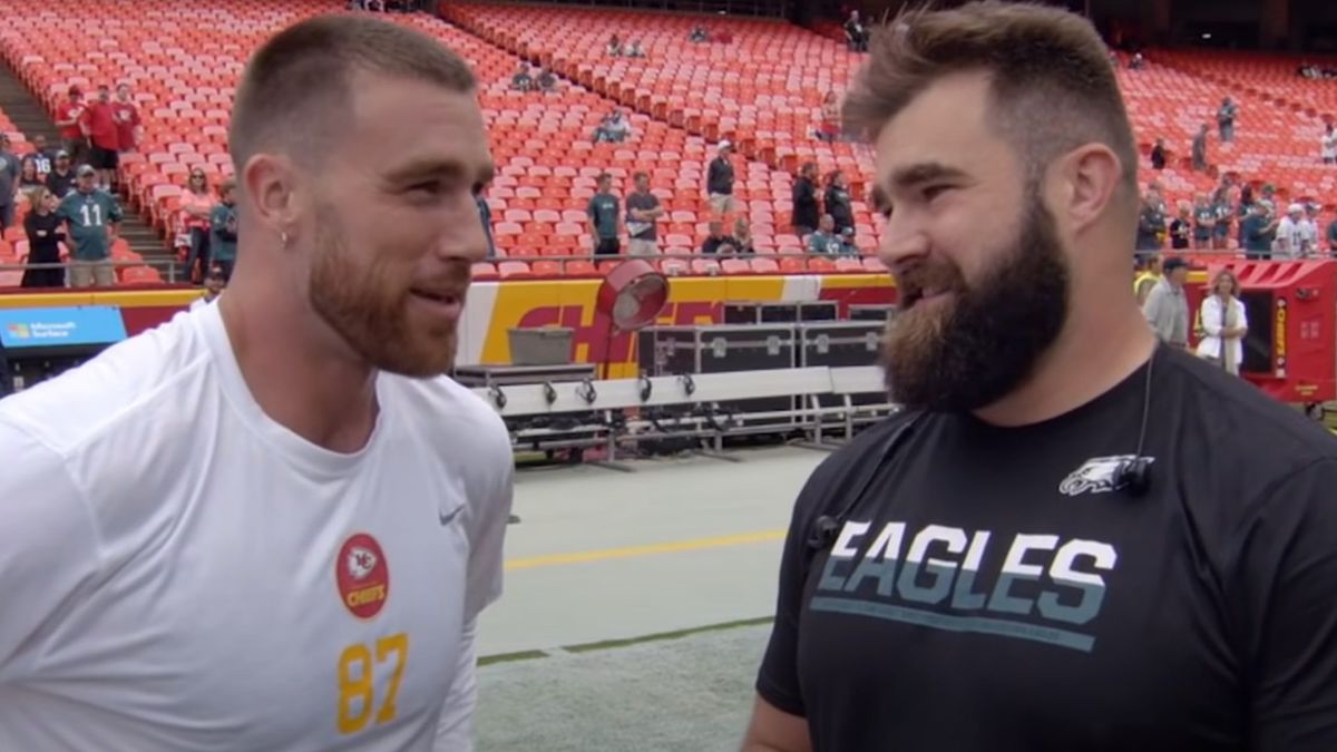 Travis And Jason Kelce Get Honest About How They Felt Watching Each ...