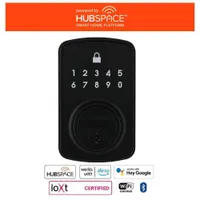 Defiant Square Compact Electronic Deadbolt Powered by Hubspace