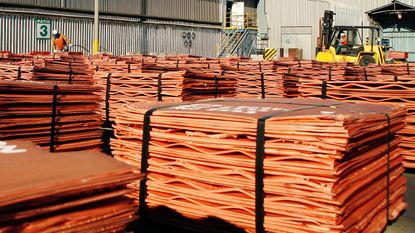 Stock of copper © Oliver Llaneza Hesse/Construction Photography/Avalon/Getty Images