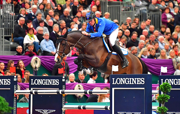 Longines FEI World Cup&amp;trade; Jumping Leipzig Winners Christian Ahlmann GER and Taloubet Z Photo FEI/Daniel Kaiser