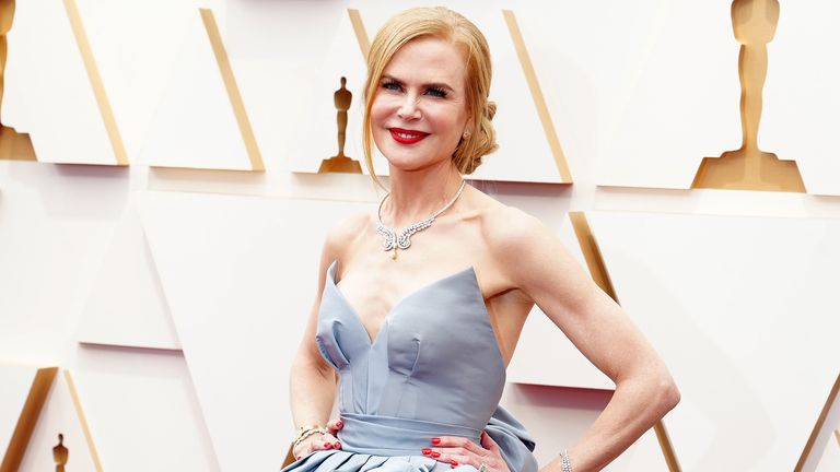 Nicole Kidman attends the 94th Annual Academy Awards at Hollywood and Highland on March 27, 2022 in Hollywood, California