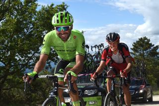 Moreno Moser on stage eight of the 2016 Giro d'Italia (Watson)