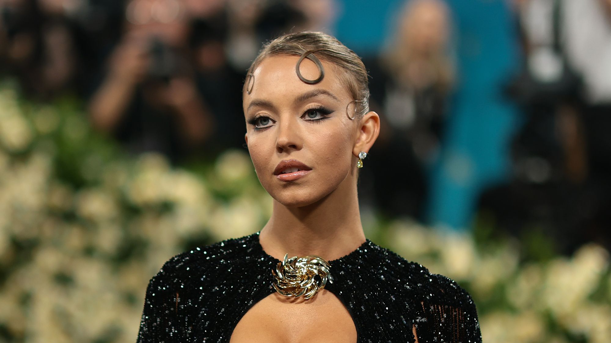 Sydney Sweeney attending the Met Gala 2025.