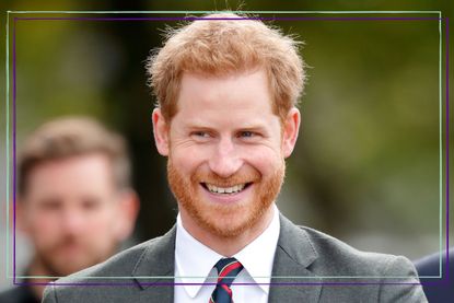 Prince Harry shows his sweet side, seen here visiting The Royal Marines Commando Training Centre
