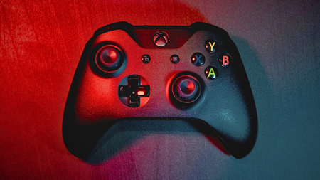 an Xbox controller
