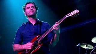 Dweezil Zappa performs at the Zappa Plays Zappa concert at Emo's on May 1, 2015 in Austin