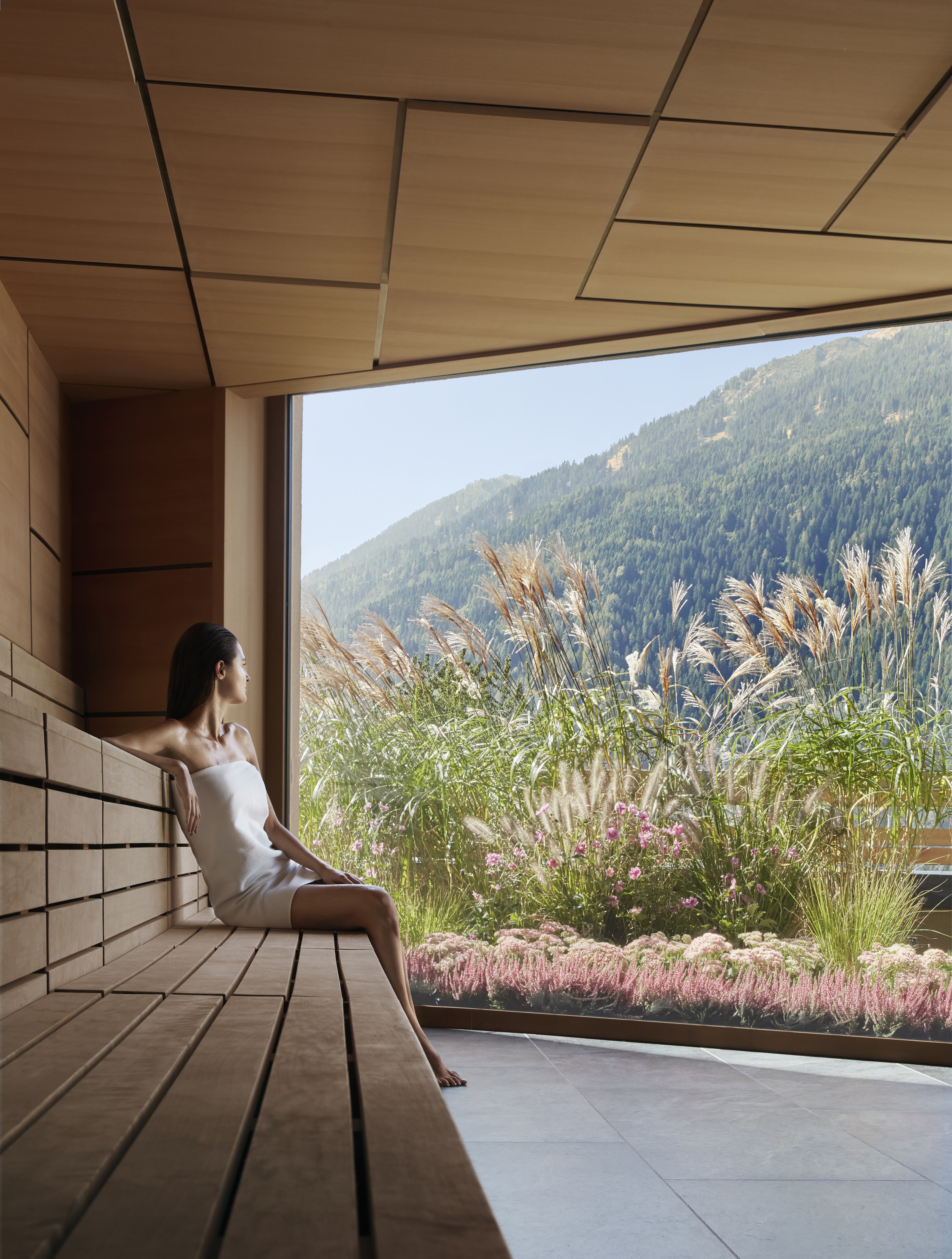 The Finnish sauna at LEFAY Resort &amp;amp; Spa Dolomiti