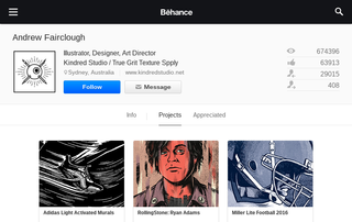 Art director Andre Fairclough’s portfolio on Behance