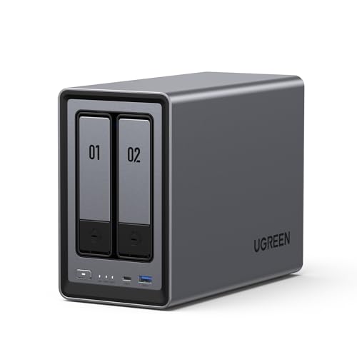 Ugreen Nas Dxp2800 2-Bay, Ideal for Content Creators and Enthusiasts