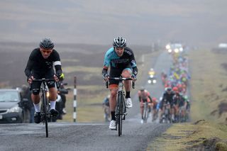 Graham Briggs and Peter Hawkins, Tour of the Reservoir 2014 stage one