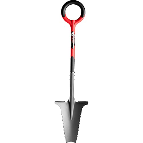 Root Slayer Radius Garden Shovel &amp;ndash; 2017 Green Thumb Award for Most Innovative Garden Tool, Red