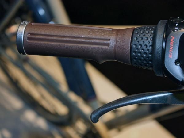 The hard plastic Eco grips on the Belleville are designed to be long lasting but are also labeled for easy recycling when they've eventually worn out.