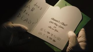 The Riddler code in The Batman