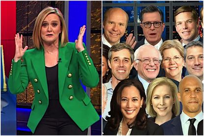 Samantha Bee and Stephen Colbert recap 2020 Democrats