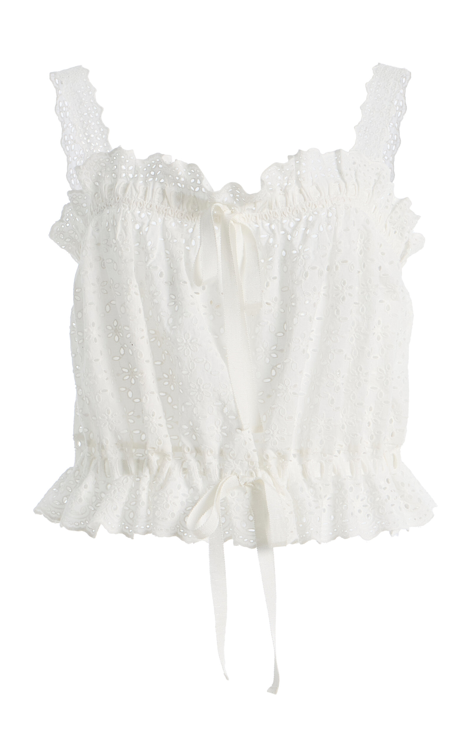Isola Gathered Cotton Top