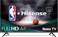 Hisense 40" A4 FHD Roku TV:was $169 now $149 @ Amazon