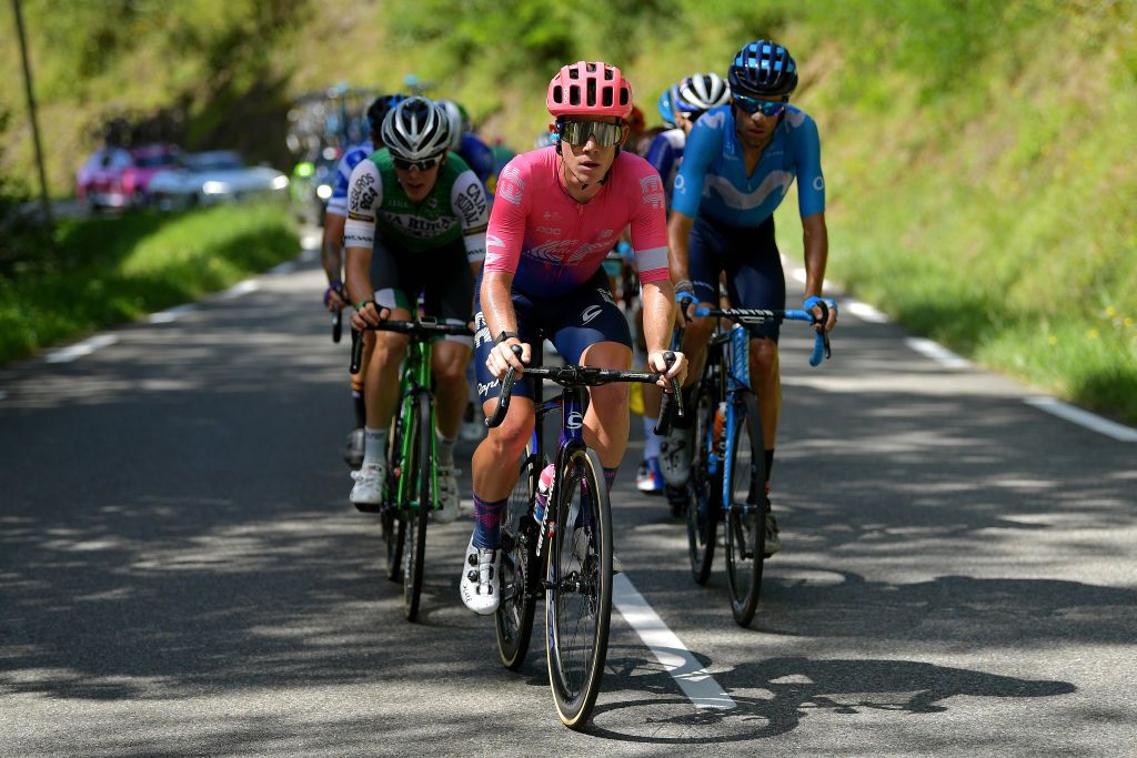 Lawson Craddock leads the break on stage 11