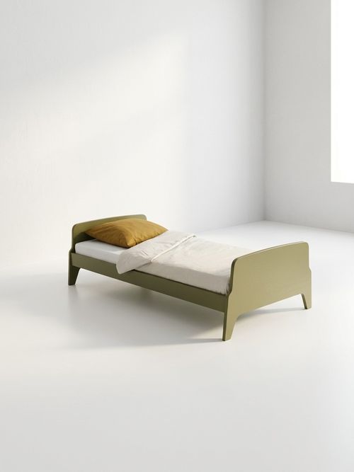 Adil Vintage Retro Style Single Bed With Bed Base