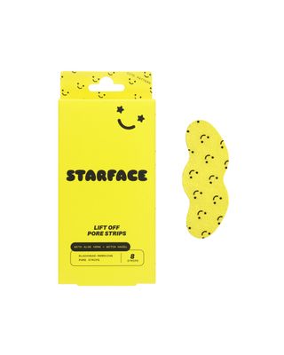 Starface Lift-Off Pore Strips, Blackhead Remover, Deep Cleansing Nose Strips, Pore Patches (8 Pieces)